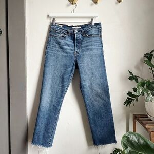 Levi’s Wedgie Straight in Vintage Wash